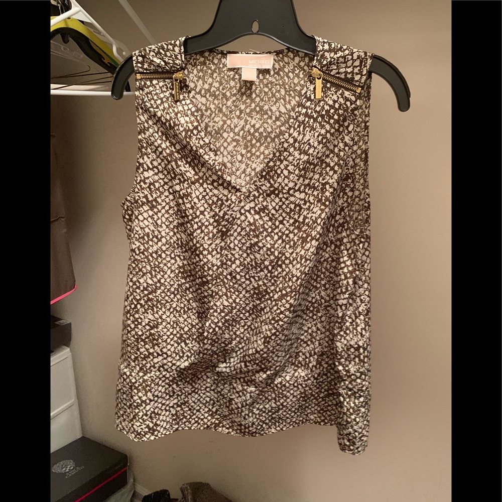 MICHAEL Michael Kors Snake skin print top 🐍